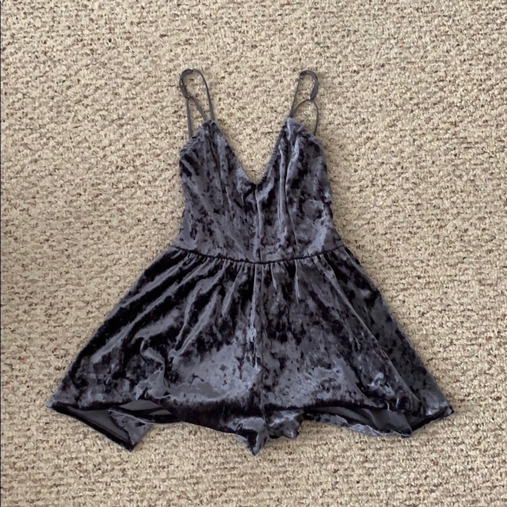 Velvet romper